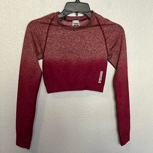 Gymshark Adapt Ombre Crop Top Size Small